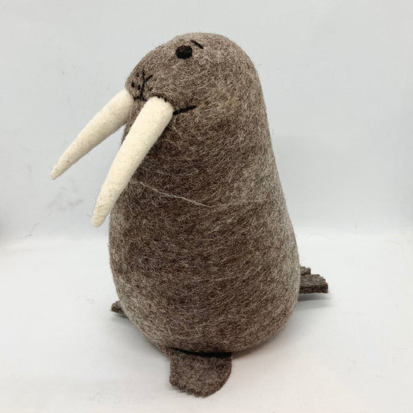Natural Wool Walrus