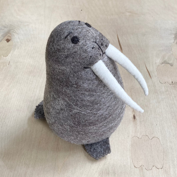 Natural Wool Walrus