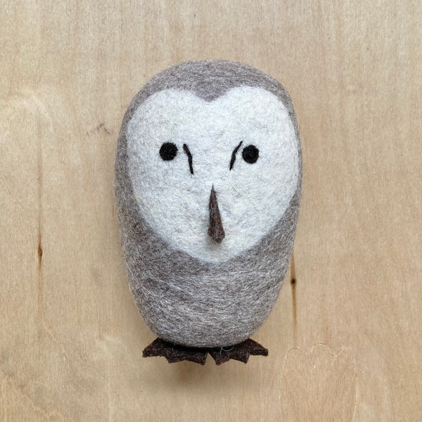 Natural Wool Barn Owl