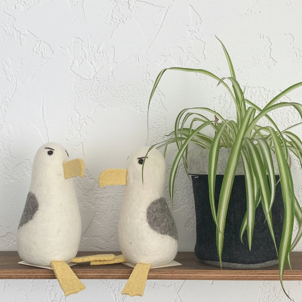 Wool Felt Herring Gull