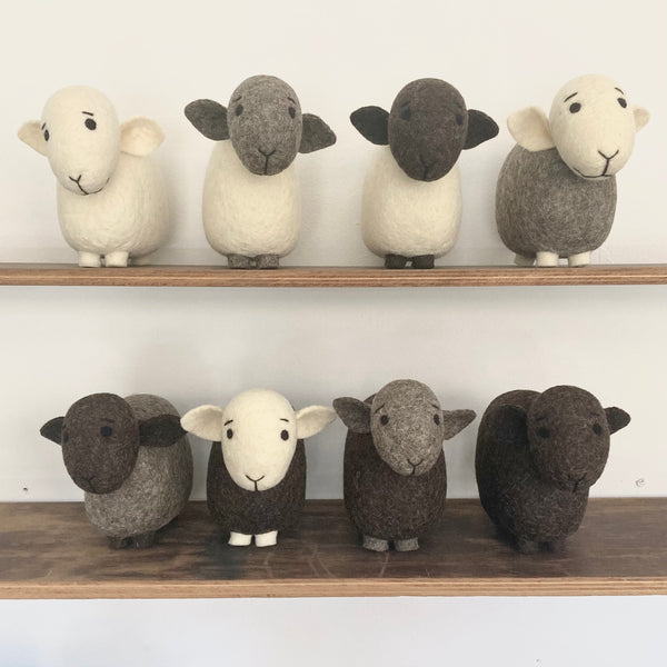 Irish Wool Felt Sheep