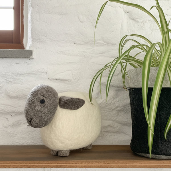 Irish Wool Felt Sheep