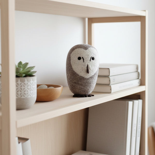 Natural Wool Barn Owl
