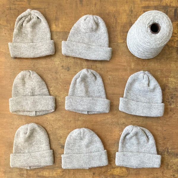 Simple Beanie Light (Shetland, Leicester, Alpaca 4 Ply)