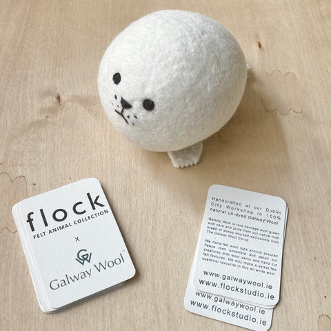 100% Galway Wool Seal
