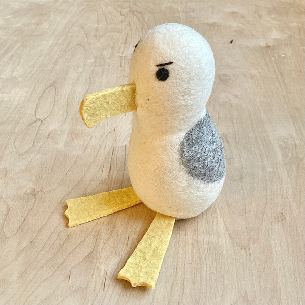 Wool Felt Herring Gull