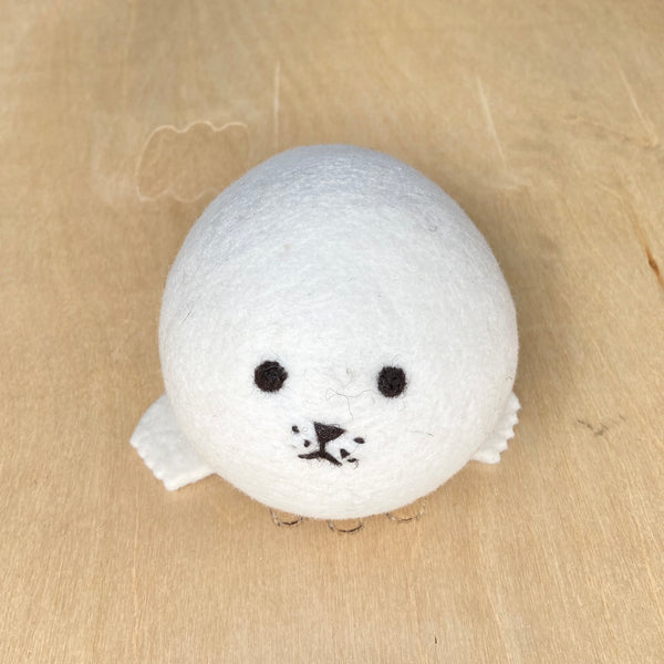 Natural White Wool Seal