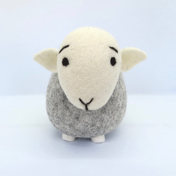 Light Grey Sheep (White Head)