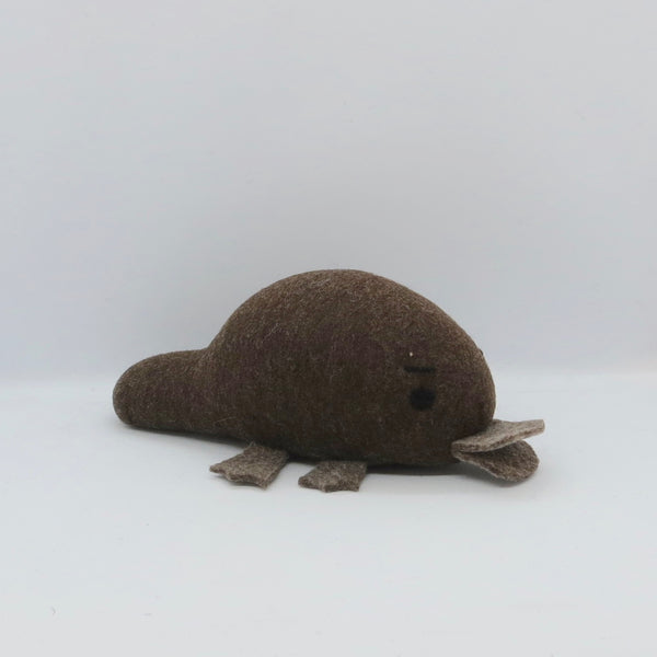 Natural Wool Platypus